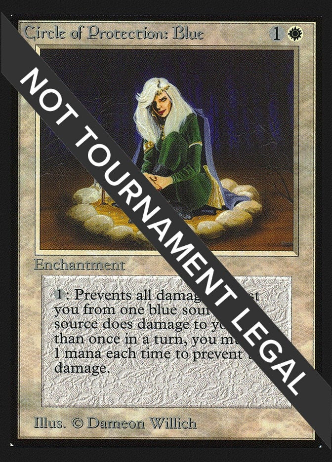 Circle of Protection: Blue (CE) [CED] - MTG Single