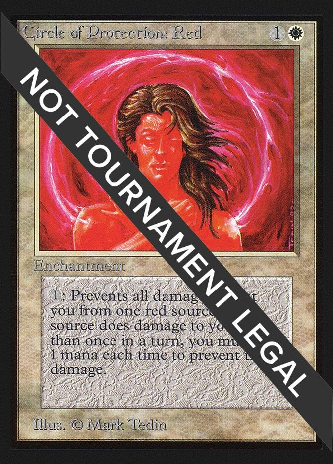Circle of Protection: Red (CE) [CED] - MTG Single