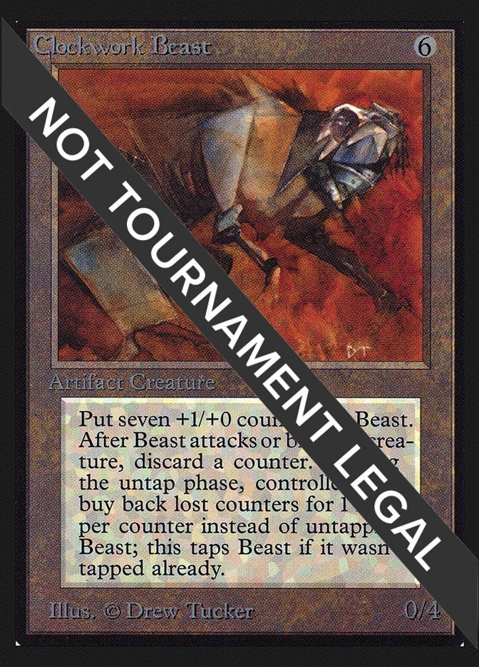 Clockwork Beast (CE) [CED] - MTG Single