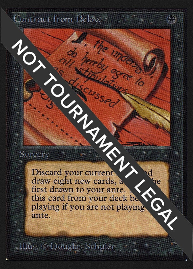 Contract from Below (CE) [CED] - MTG Single