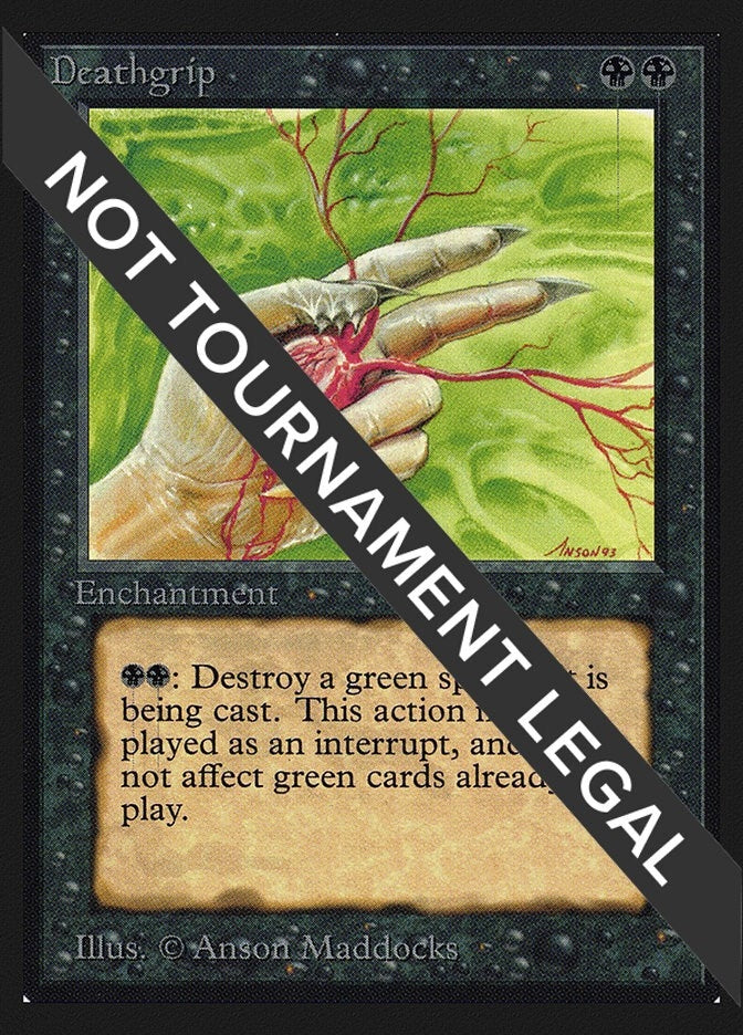 Deathgrip (CE) [CED] - MTG Single