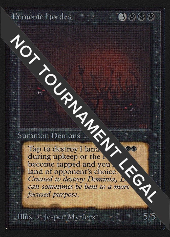 Demonic Hordes (CE) [CED] - MTG Single