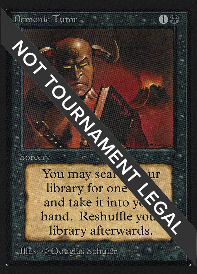 Demonic Tutor (CE) [CED] - MTG Single