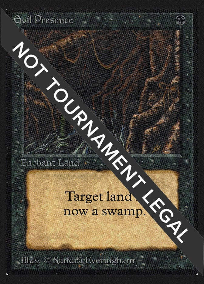 Evil Presence (CE) [CED] - MTG Single