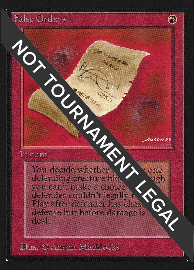 False Orders (CE) [CED] - MTG Single