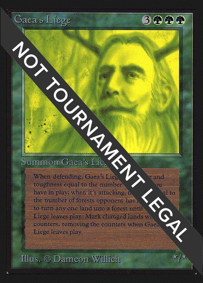 Gaea’s Liege (CE) [CED] - MTG Single