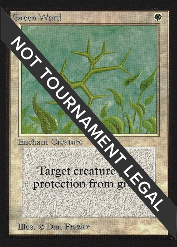 Green Ward (CE) [CED] - MTG Single