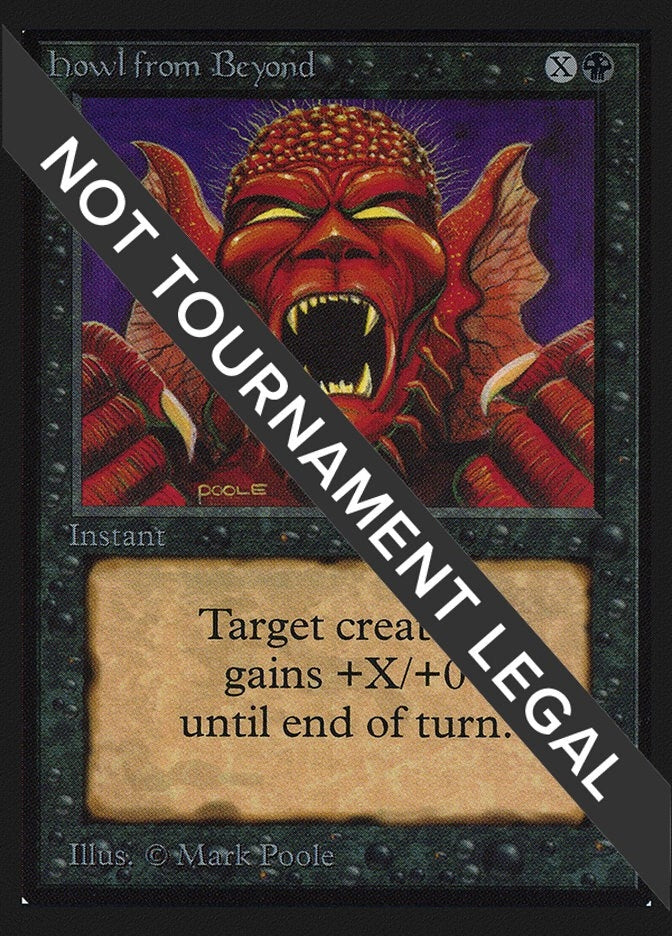 Howl from Beyond (CE) [CED] - MTG Single