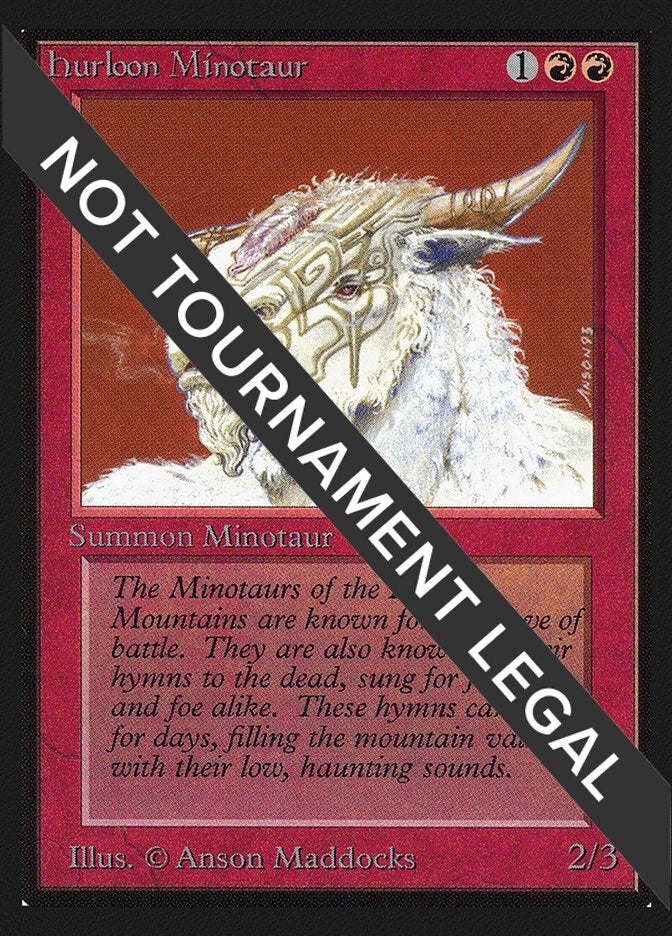 Hurloon Minotaur (CE) [CED] - MTG Single