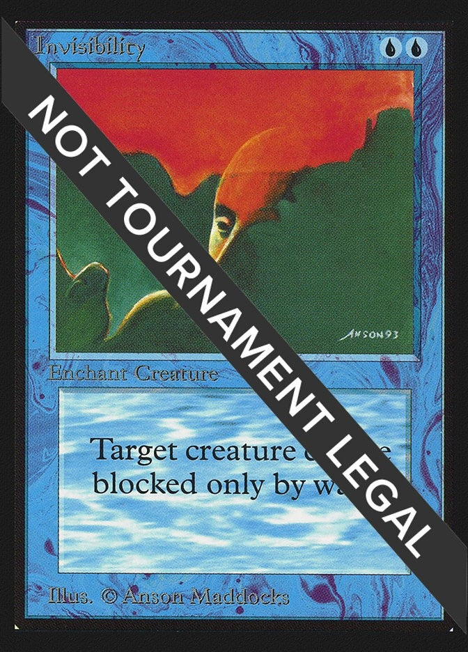 Invisibility (CE) [CED] - MTG Single