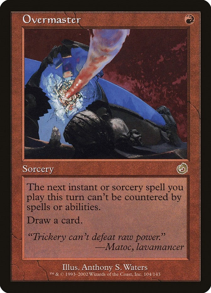 Overmaster (104) [TOR] - MTG Single