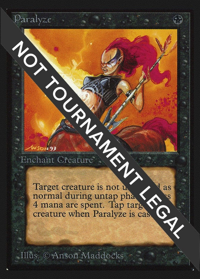 Paralyze (CE) [CED] - MTG Single