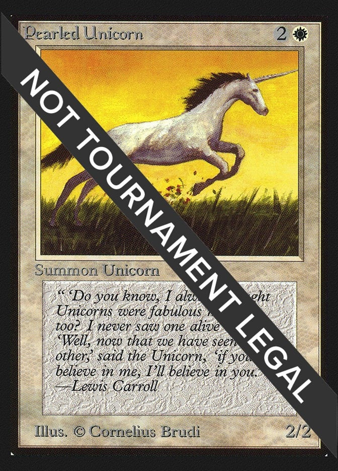 Pearled Unicorn (CE) [CED] - MTG Single