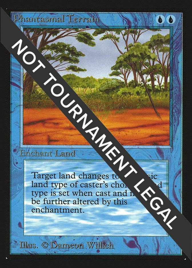 Phantasmal Terrain (CE) [CED] - MTG Single