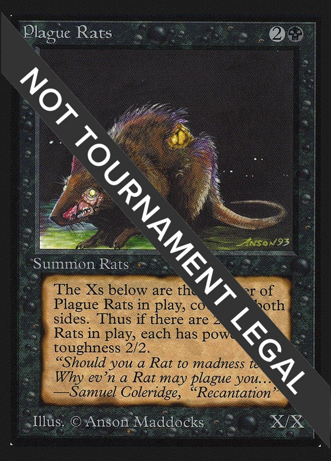 Plague Rats (CE) [CED] - MTG Single