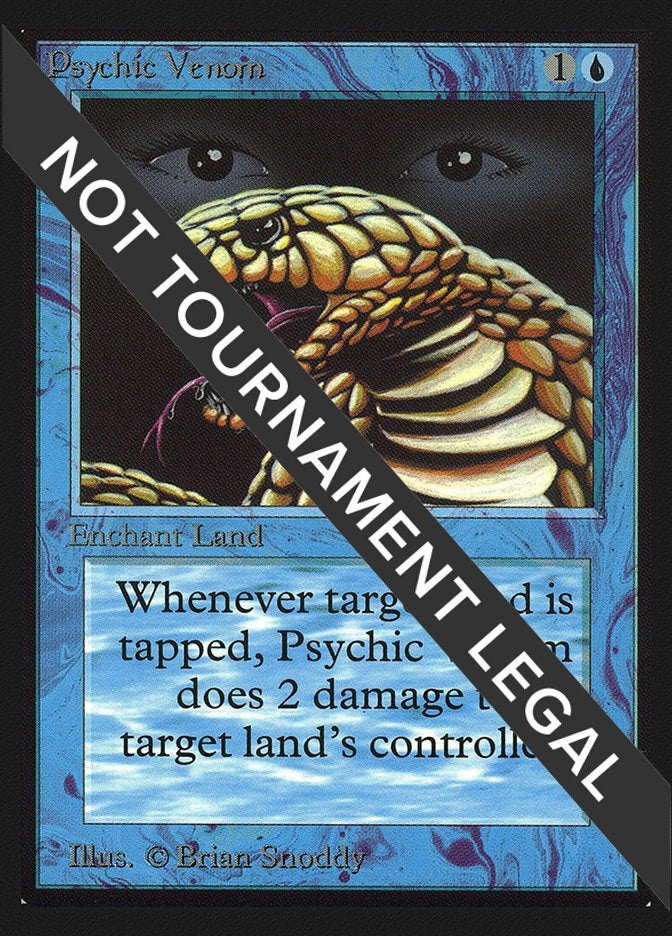 Psychic Venom (CE) [CED] - MTG Single
