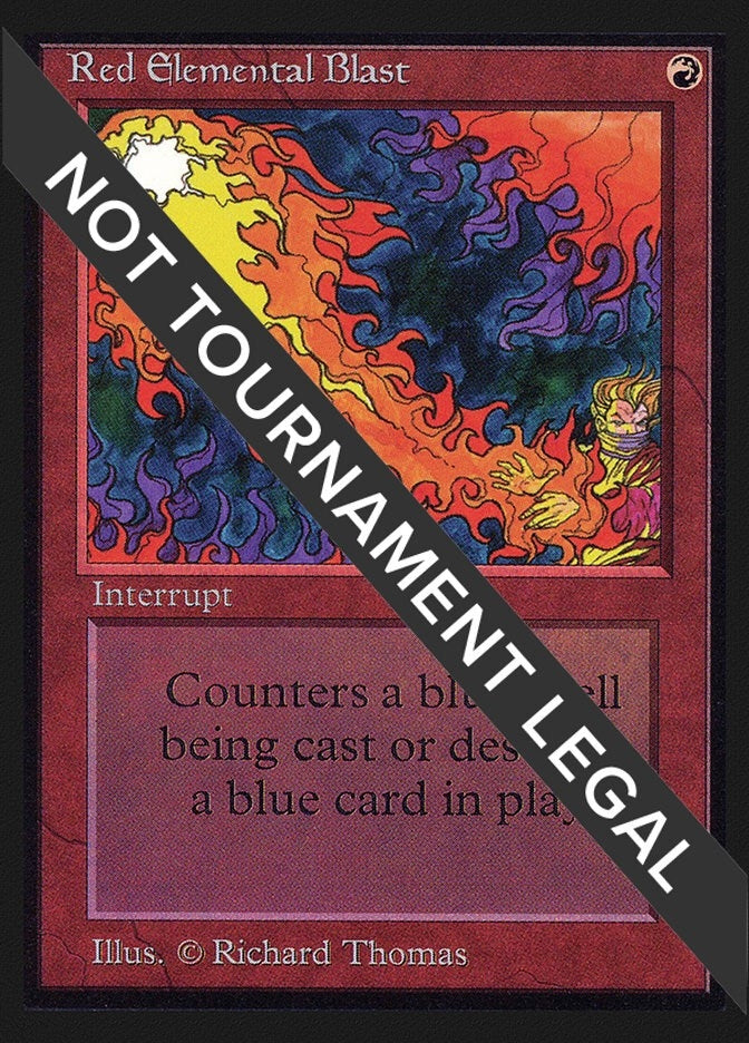 Red Elemental Blast (CE) [CED] - MTG Single