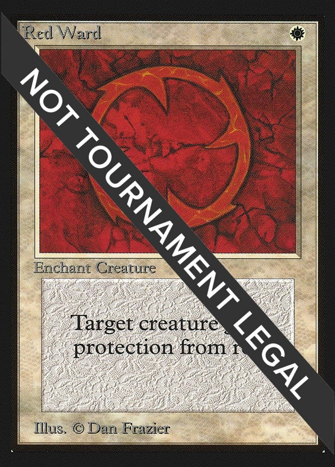 Red Ward (CE) [CED] - MTG Single