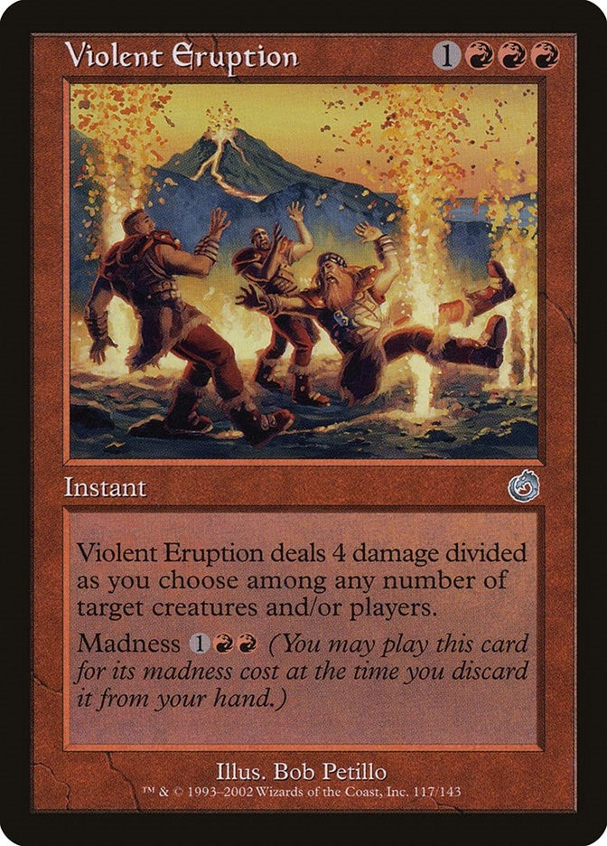 Violent Eruption (117) [TOR] - MTG Single