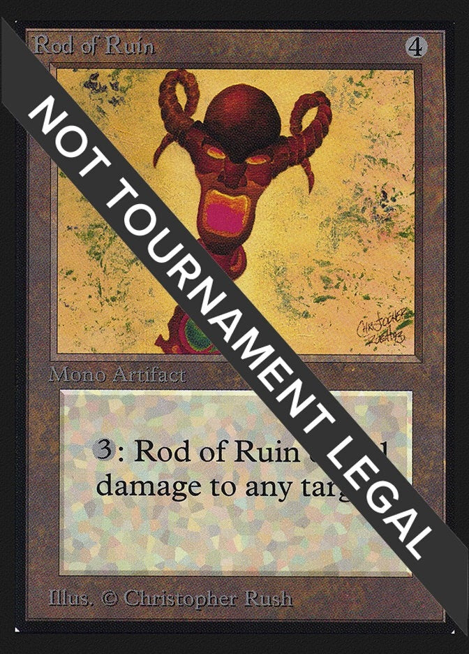 Rod of Ruin (CE) [CED] - MTG Single