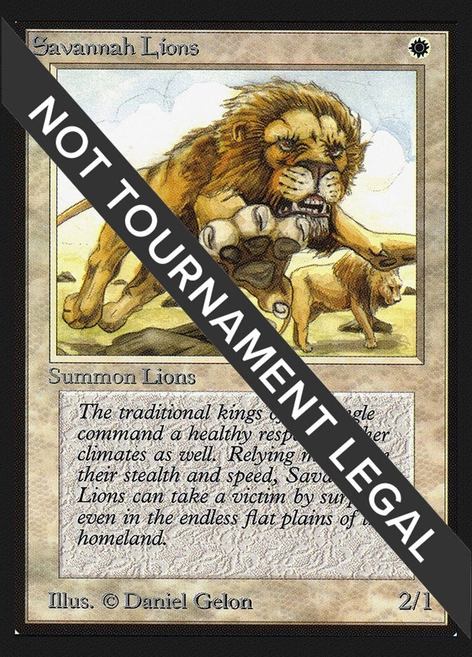 Savannah Lions (CE) [CED] - MTG Single