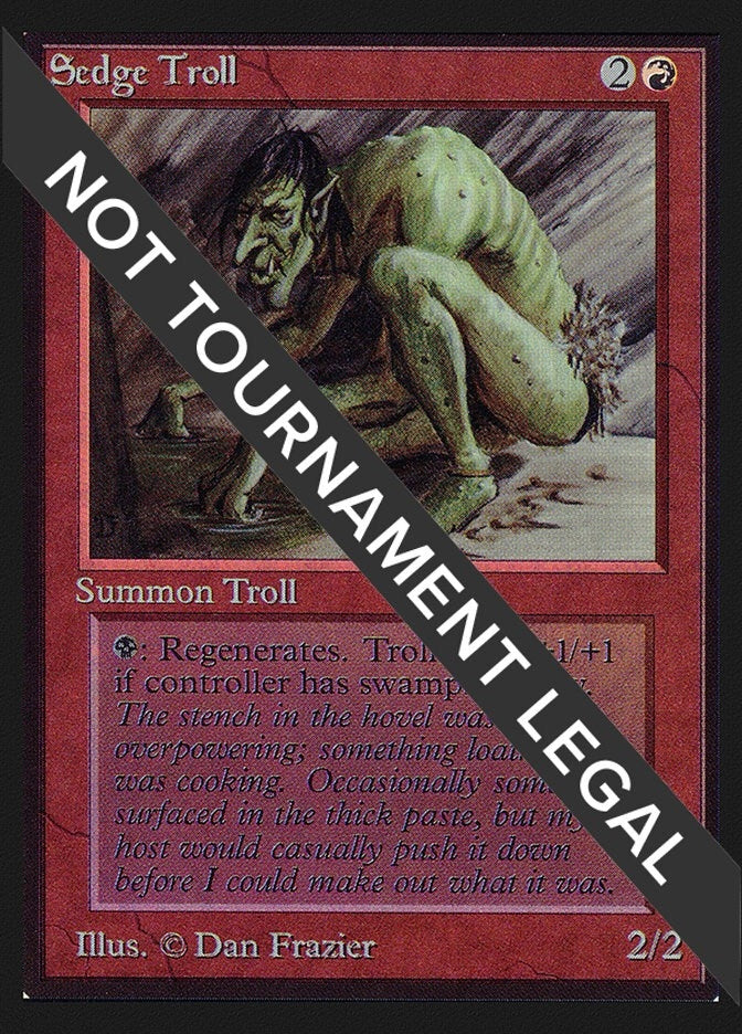 Sedge Troll (CE) [CED] - MTG Single