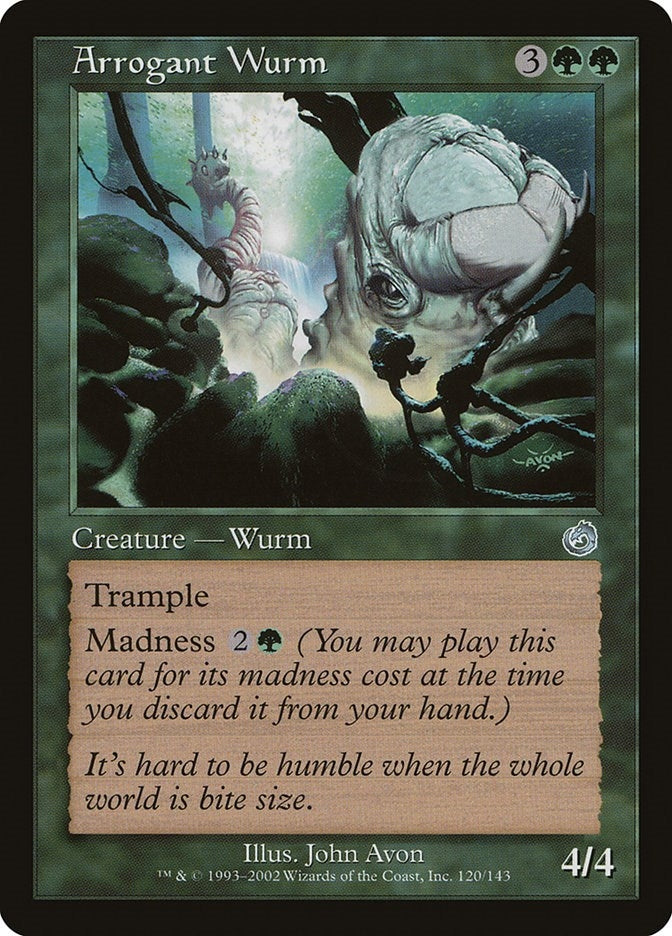 Arrogant Wurm (120) [TOR] - MTG Single