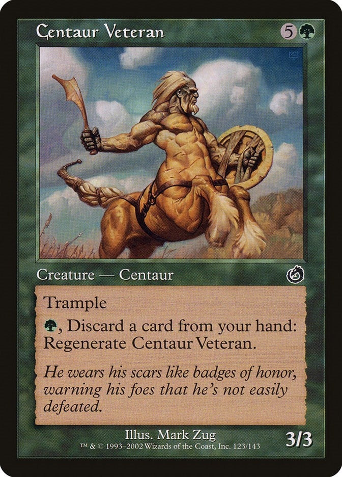 Centaur Veteran (123) [TOR] - MTG Single