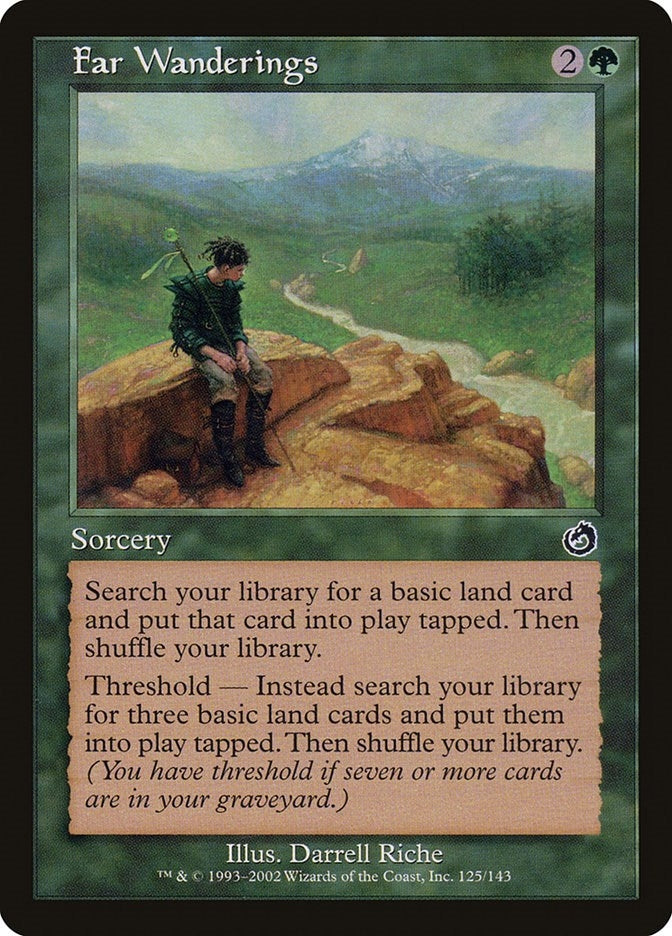 Far Wanderings (125) [TOR] - MTG Single