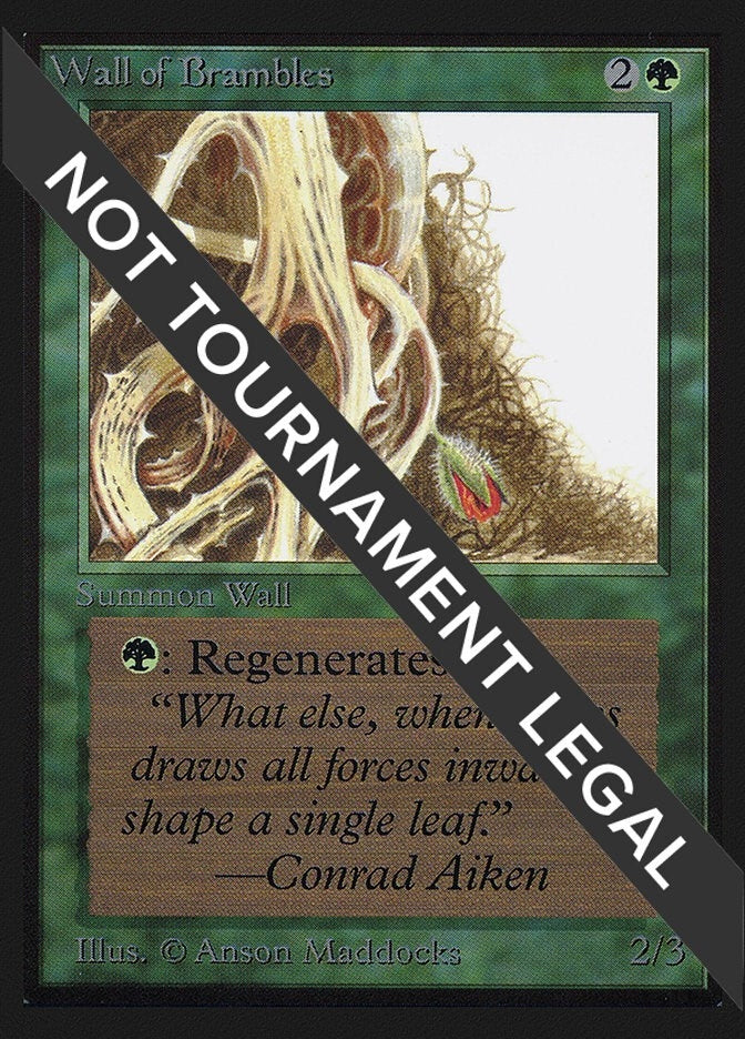 Wall of Brambles (CE) [CED] - MTG Single