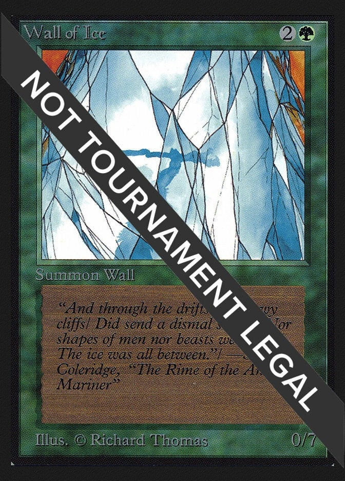 Wall of Ice (CE) [CED] - MTG Single