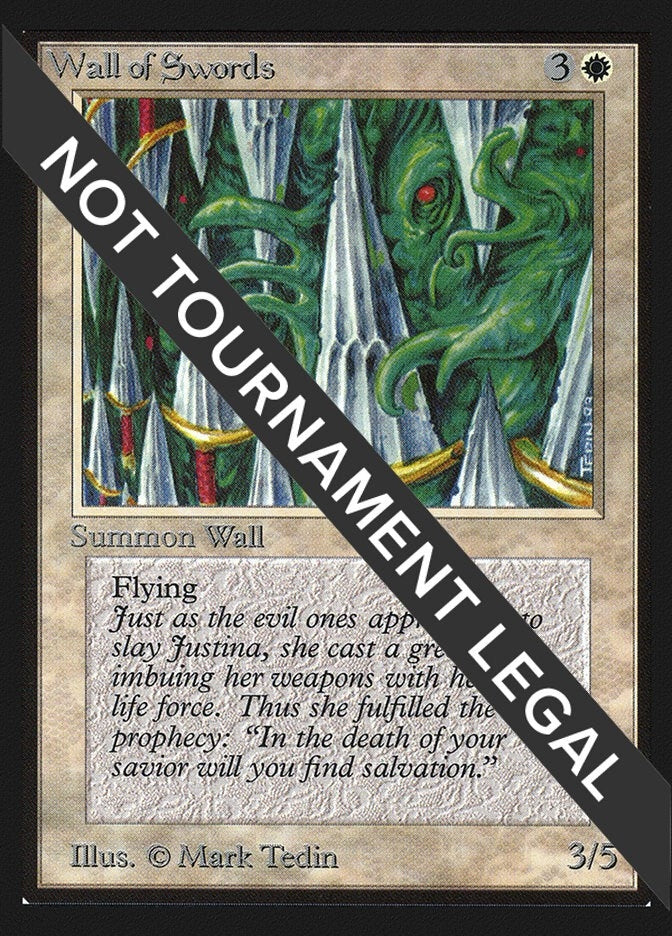 Wall of Swords (CE) [CED] - MTG Single