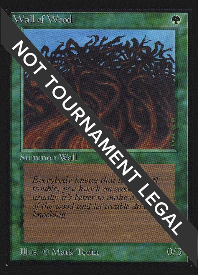 Wall of Wood (CE) [CED] - MTG Single