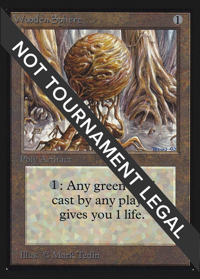 Wooden Sphere (CE) [CED] - MTG Single