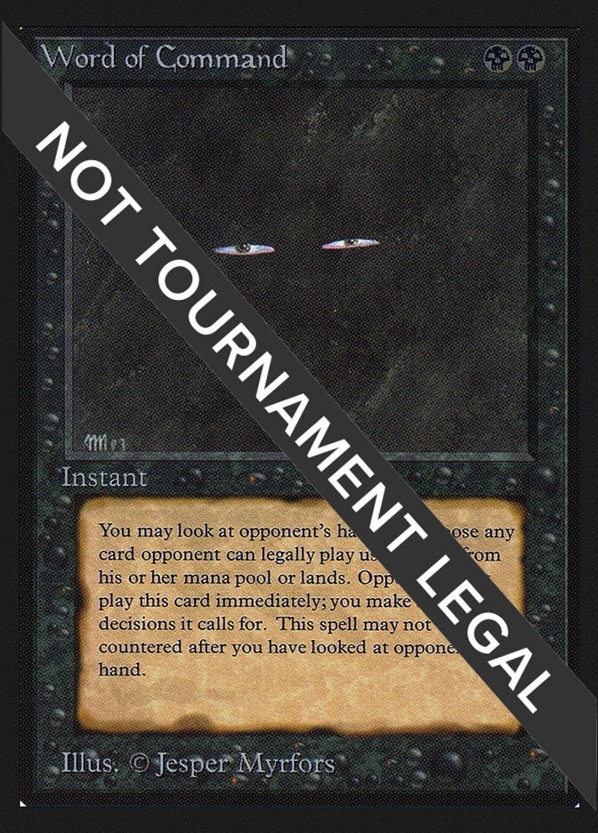 Word of Command (CE) [CED] - MTG Single