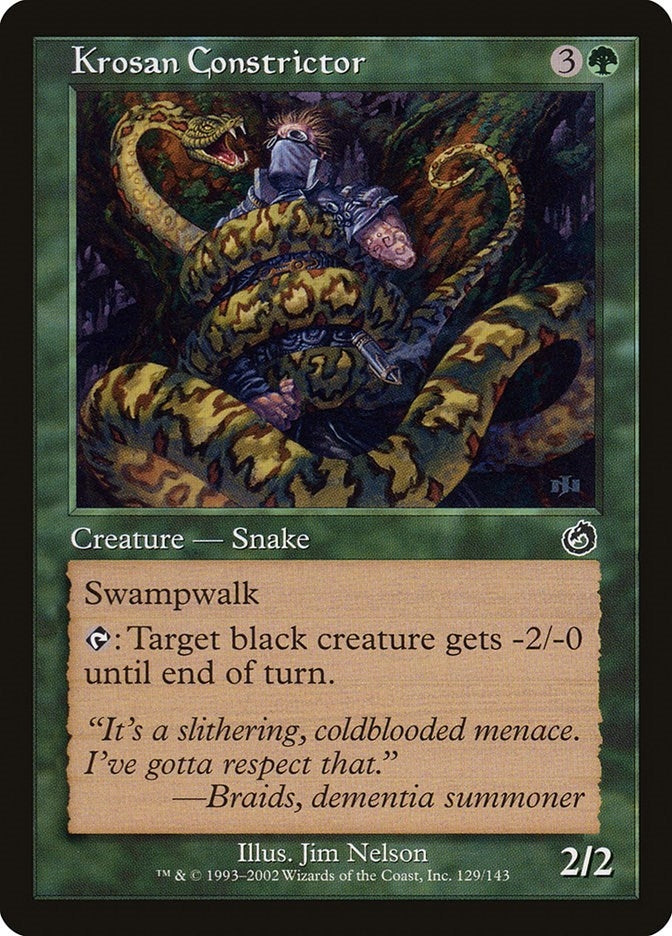Krosan Constrictor (129) [TOR] - MTG Single