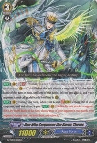 One Who Surpasses the Storm Thavas (4002) [G-TD04] - Cardfight Vanguard Single
