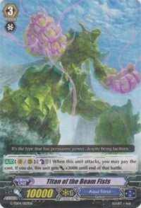 Titan of the Beam Fists (4003) [G-TD04] - Cardfight Vanguard Single