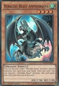 Heraldic Beast Amphisbaena (3) (WSUP) - YuGiOh Single