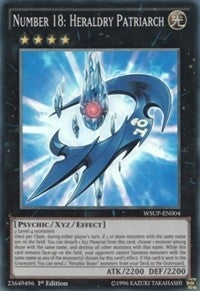 Number 18: Heraldry Patriarch (4) (WSUP) - YuGiOh Single