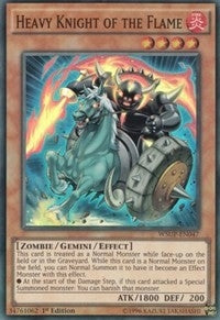 Heavy Knight of the Flame (47) (WSUP) - YuGiOh Single