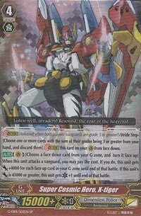 Super Cosmic Hero X-tiger (SP) (102) [G-EB01] - Cardfight Vanguard Single