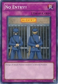 No Entry!! (1020) (DEM1) - YuGiOh Single