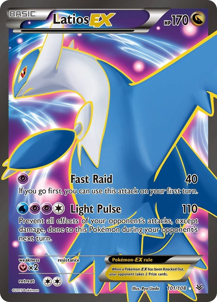 Image for Latios EX (101 Full Art) (101/108) (XY - Roaring Skies) - Pokemon