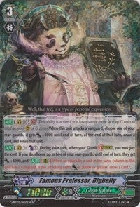 Famous Professor Bigbelly (SP) (207) [G-BT02] - Cardfight Vanguard Single