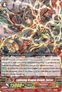 Lightning Dragon Knight Zorras (2023) [G-BT02] - Cardfight Vanguard Single