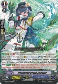 Whirlwind Brave Shooter (2076) [G-BT02] - Cardfight Vanguard Single