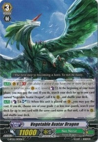 Vegetable Avatar Dragon (2093) [G-BT02] - Cardfight Vanguard Single