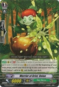Warrior of Grief Onion (2099) [G-BT02] - Cardfight Vanguard Single