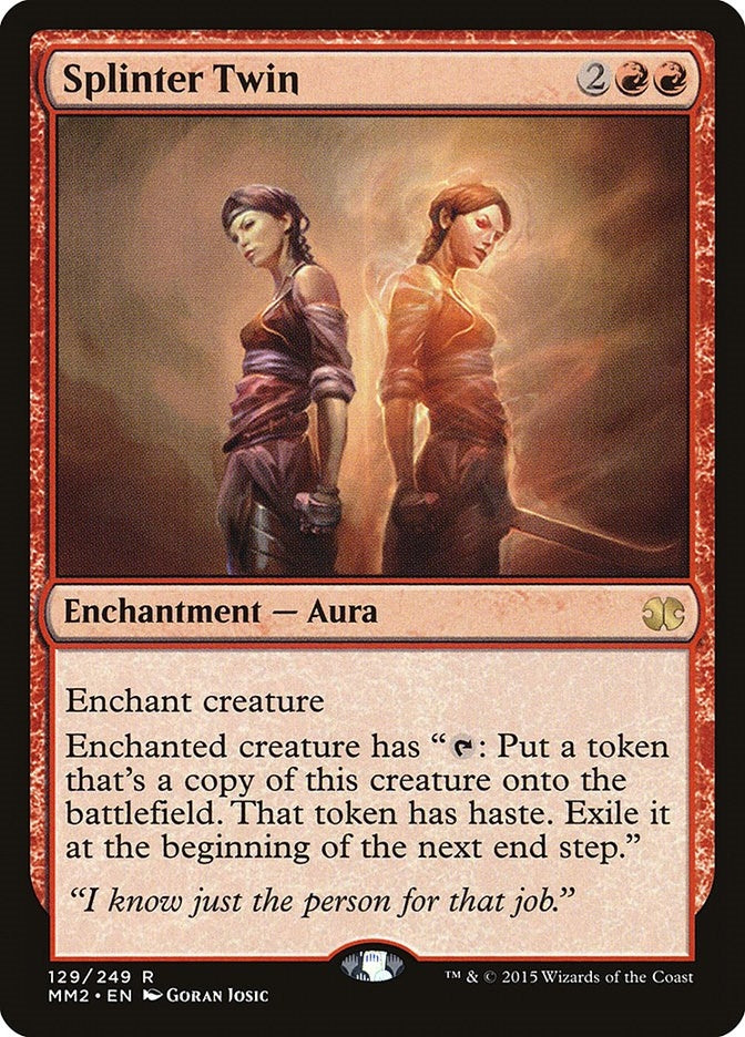 Splinter Twin (129) [MM2] - MTG Single